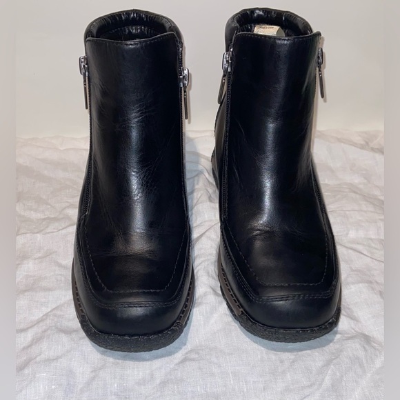 Women’s BLONDO AROSA black waterproof ANKLE‎ winter leather BOOTS size 5 (WIDE) - Picture 13 of 16